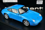 [AutoArt] 1:18 Porsche 1995 911 993 Carrera Modello Blu di Automobili Pressofuso