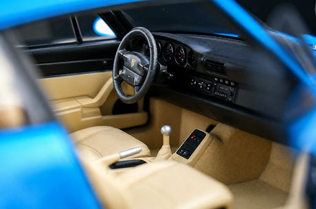 [AutoArt] 1:18 Porsche 1995 911 993 Carrera Modello Blu di Automobili Pressofuso
