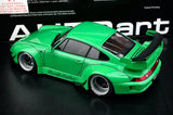 [AutoArt] 1:18 Porsche 1995 911 993 RWB Modello di auto widebody verde in metallo pressofuso