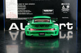 [AutoArt] 1:18 Porsche 1995 911 993 RWB Modello di auto widebody verde in metallo pressofuso