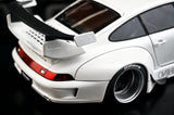 [AutoArt] 1:18 Porsche 1995 911 993 RWB Modello Bianco a Carrozzeria Larga in Pressofuso