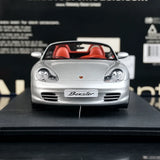 [AutoArt] 1:18 Porsche 1996 Boxster 986 Modello Argento di Automobili in Metallo Pressofuso