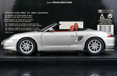 [AutoArt] 1:18 Porsche 1996 Boxster 986 Modello Argento di Automobili in Metallo Pressofuso