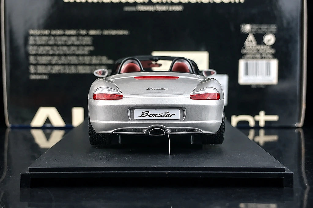 [AutoArt] 1:18 Porsche 1996 Boxster 986 Modello Argento di Automobili in Metallo Pressofuso
