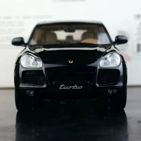 [AutoArt] 1:18 Porsche 2003 Cayenne Turbo Black Model Car Die-Cast