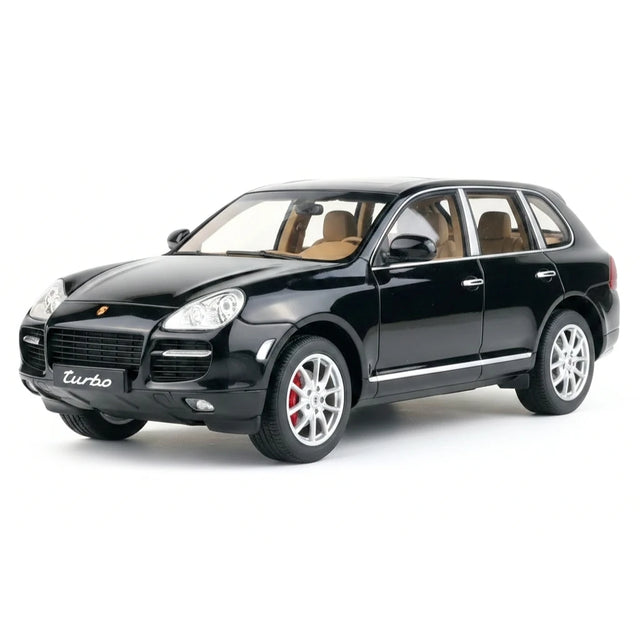 [AutoArt] 1:18 Porsche 2003 Cayenne Turbo Black Model Car Die-Cast