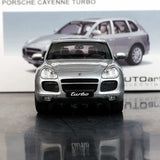 [AutoArt] 1:18 Porsche 2003 Cayenne Auto modello turbo grigio in metallo pressofuso