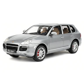 [AutoArt] 1:18 Porsche 2003 Cayenne Auto modello turbo grigio in metallo pressofuso