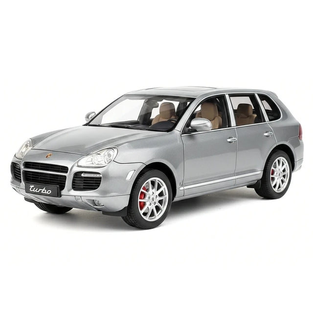[AutoArt] 1:18 Porsche 2003 Cayenne Auto modello turbo grigio in metallo pressofuso