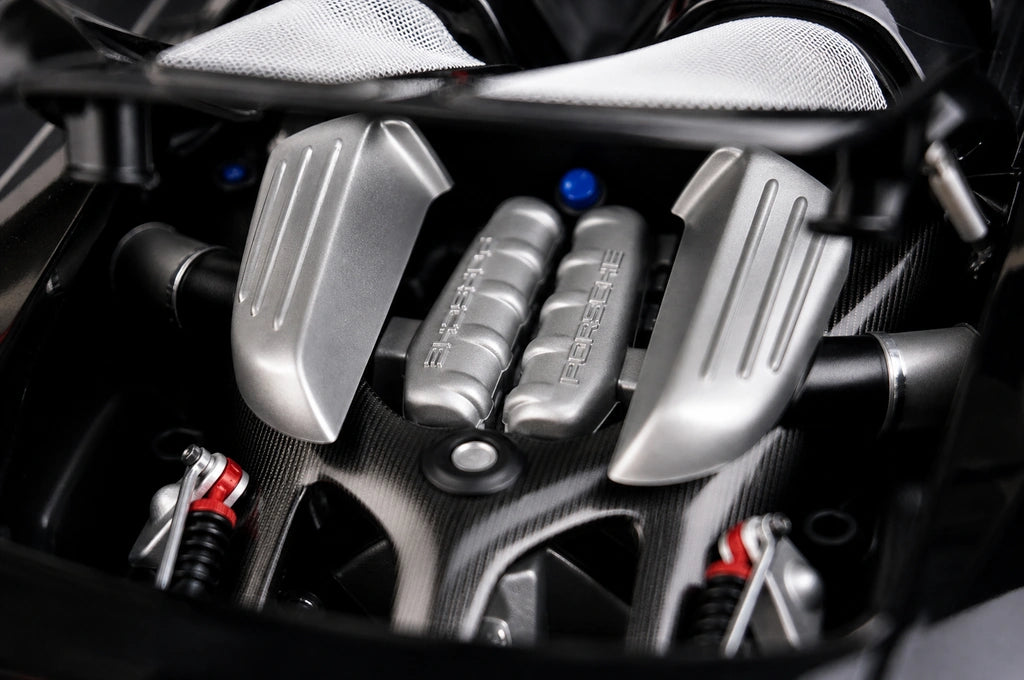 [AutoArt] 1:18 Porsche 2004 Carrera GT Modello nero di auto in metallo pressofuso