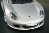 [AutoArt] 1:18 Porsche 2004 Carrera GT Silver Model Car Die-Cast
