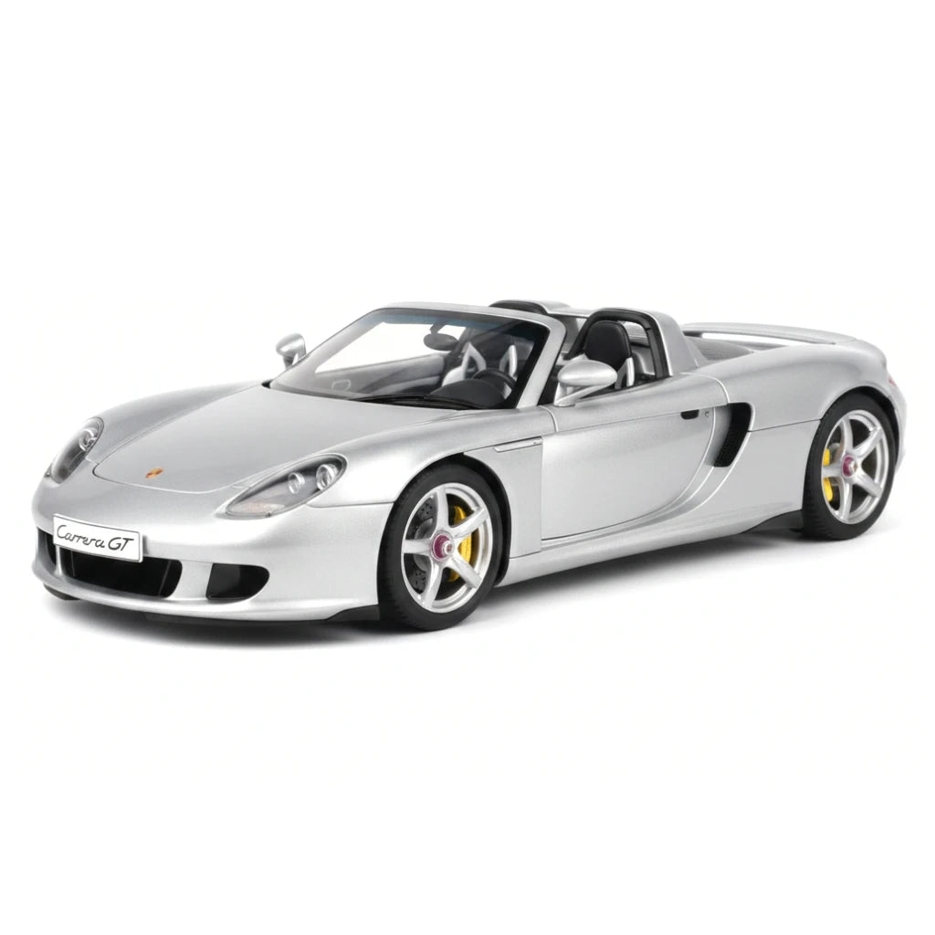[AutoArt] 1:18 Porsche 2004 Carrera GT Silver Model Car Die-Cast