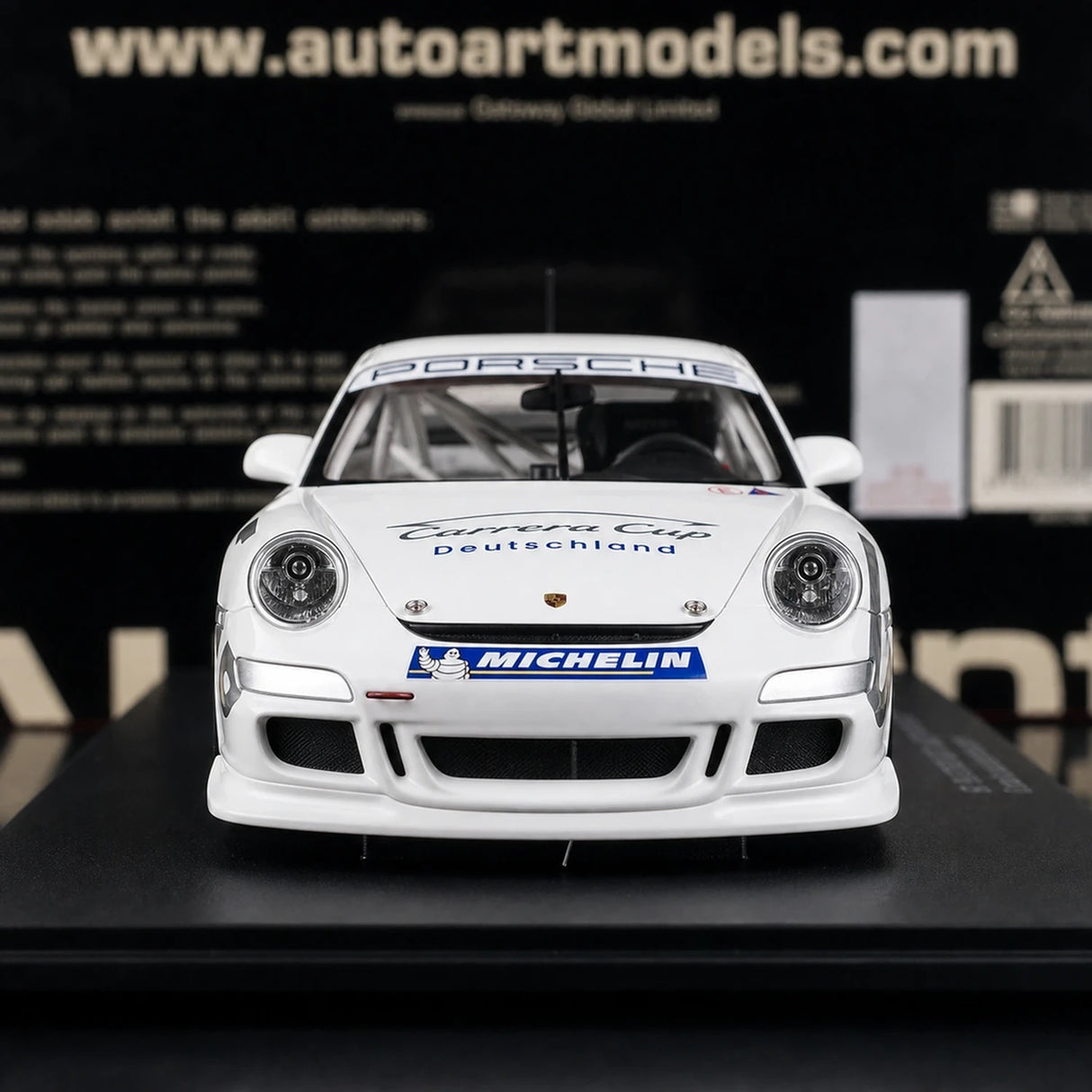 [AutoArt] 1:18 Porsche 2006 911 997 GT3 Cup Deutschland Livery Model Car Die-Cast