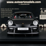 [AutoArt] 1:18 Porsche 2010 911 997 GT2 RS Modello nero di auto in metallo pressofuso