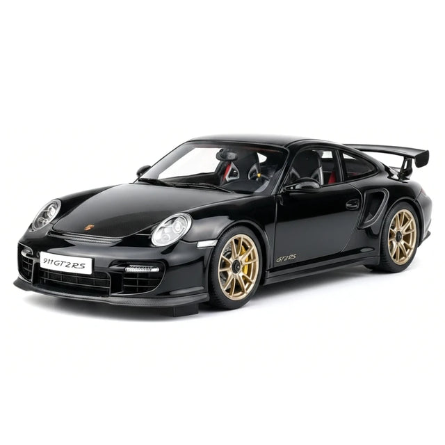 [AutoArt] 1:18 Porsche 2010 911 997 GT2 RS Modello nero di auto in metallo pressofuso