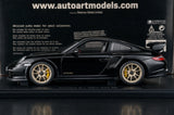 [AutoArt] 1:18 Porsche 2010 911 997 GT2 RS Modello nero di auto in metallo pressofuso