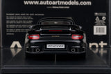 [AutoArt] 1:18 Porsche 2010 911 997 GT2 RS Modello nero di auto in metallo pressofuso