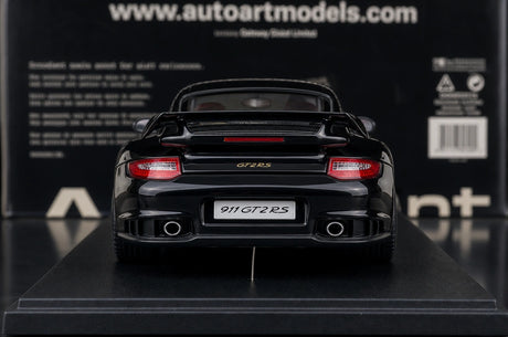 [AutoArt] 1:18 Porsche 2010 911 997 GT2 RS Modello nero di auto in metallo pressofuso