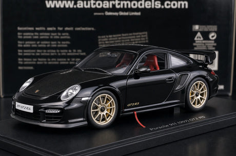 [AutoArt] 1:18 Porsche 2010 911 997 GT2 RS Modello nero di auto in metallo pressofuso