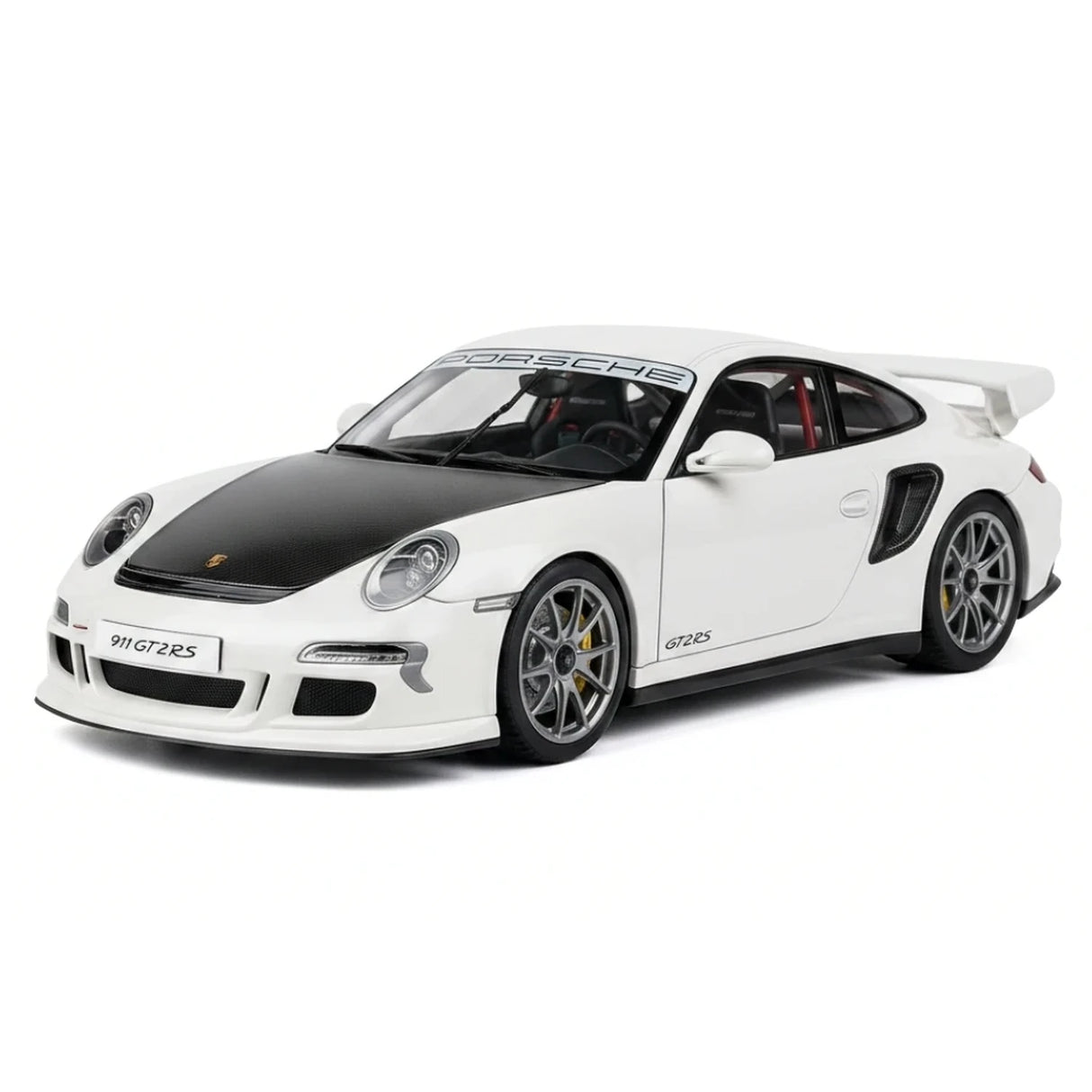 [AutoArt] 1:18 Porsche 2010 911 997 GT2 RS Modello bianco di auto in metallo pressofuso