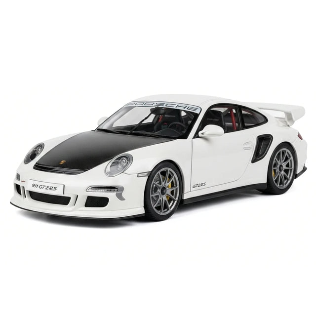 [AutoArt] 1:18 Porsche 2010 911 997 GT2 RS Modello bianco di auto in metallo pressofuso