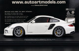 [AutoArt] 1:18 Porsche 2010 911 997 GT2 RS Modello bianco di auto in metallo pressofuso
