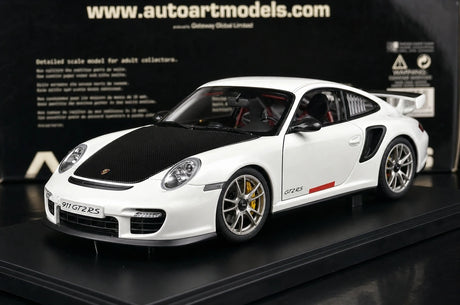 [AutoArt] 1:18 Porsche 2010 911 997 GT2 RS Modello bianco di auto in metallo pressofuso