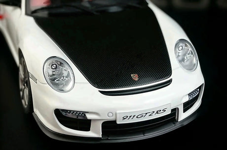 [AutoArt] 1:18 Porsche 2010 911 997 GT2 RS Modello bianco di auto in metallo pressofuso