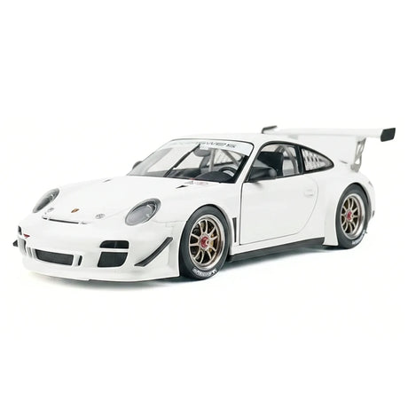 [AutoArt] 1:18 Porsche 2010 911 997 GT3 R Auto Modello Bianco in Metallo Pressofuso
