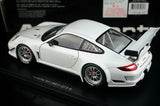 [AutoArt] 1:18 Porsche 2010 911 997 GT3 R Auto Modello Bianco in Metallo Pressofuso