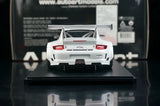 [AutoArt] 1:18 Porsche 2010 911 997 GT3 R Auto Modello Bianco in Metallo Pressofuso