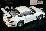[AutoArt] 1:18 Porsche 2010 911 997 GT3 R Auto Modello Bianco in Metallo Pressofuso