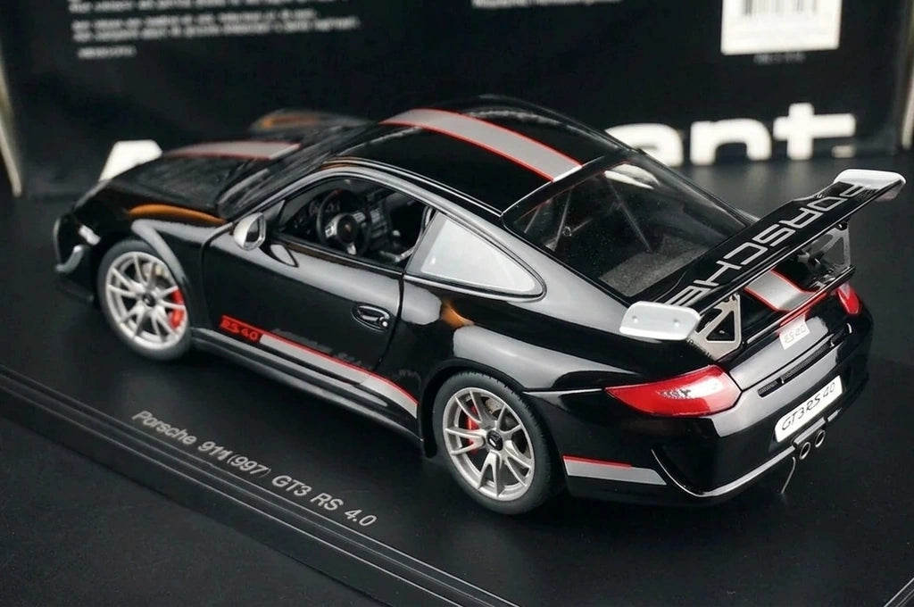 [AutoArt] 1:18 Porsche 2011 911 997 GT3 RS Modello Nero 4.0 Modello Nero Pressofuso