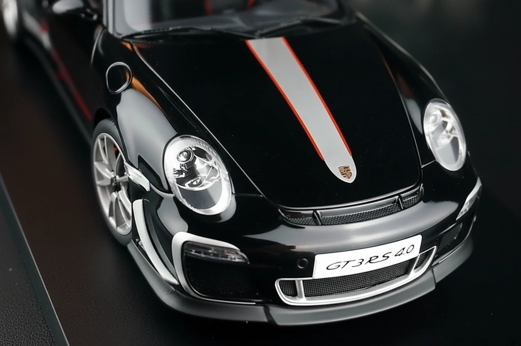 [AutoArt] 1:18 Porsche 2011 911 997 GT3 RS Modello Nero 4.0 Modello Nero Pressofuso