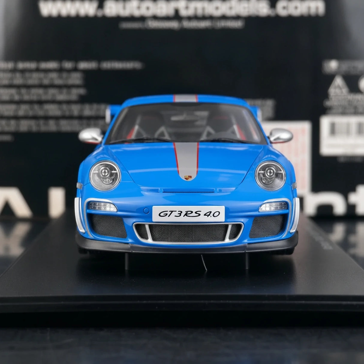 [AutoArt] 1:18 Porsche 2011 911 997 GT3 RS Modello Blu 4.0 Modello Fuso