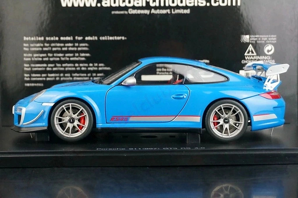 [AutoArt] 1:18 Porsche 2011 911 997 GT3 RS Modello Blu 4.0 Modello Fuso