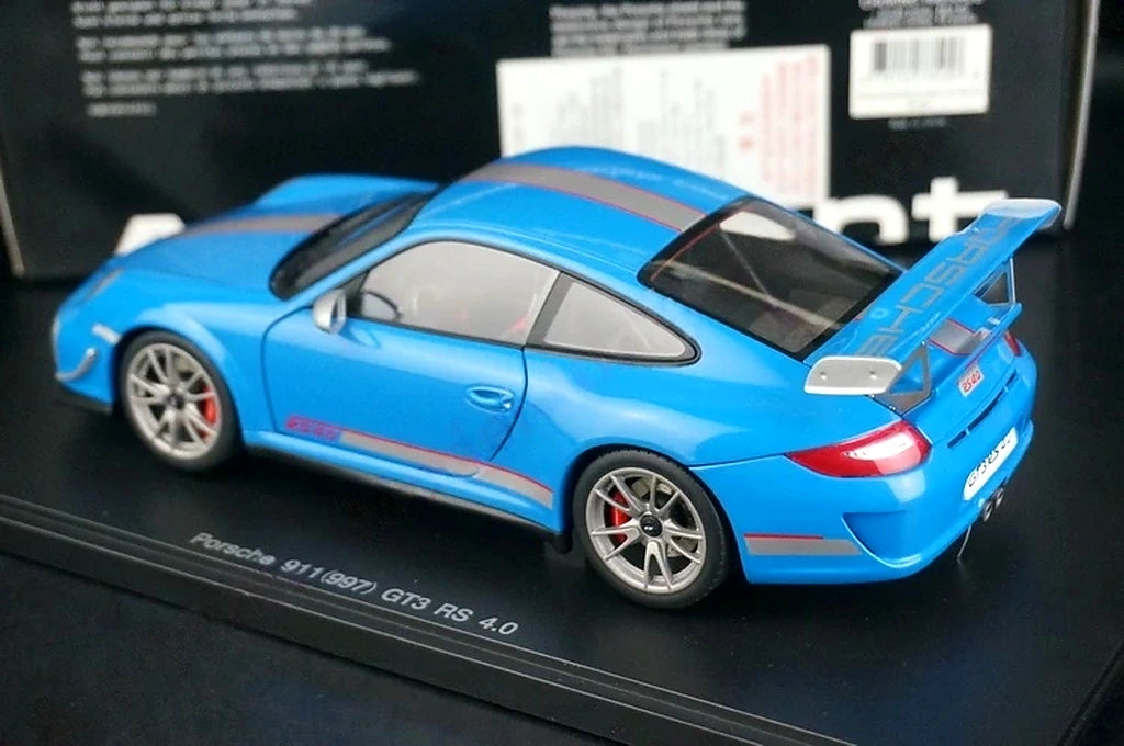 [AutoArt] 1:18 Porsche 2011 911 997 GT3 RS Modello Blu 4.0 Modello Fuso