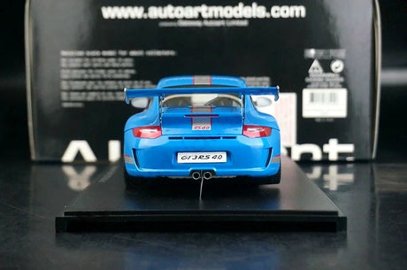 [AutoArt] 1:18 Porsche 2011 911 997 GT3 RS Modello Blu 4.0 Modello Fuso