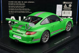 [AutoArt] 1:18 Porsche 2011 911 997 GT3 RS Modello Verde 4.0 Metallo Pressofuso