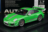 [AutoArt] 1:18 Porsche 2011 911 997 GT3 RS Modello Verde 4.0 Metallo Pressofuso