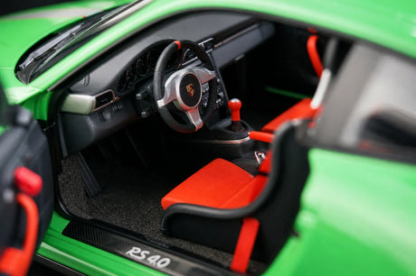 [AutoArt] 1:18 Porsche 2011 911 997 GT3 RS Modello Verde 4.0 Metallo Pressofuso