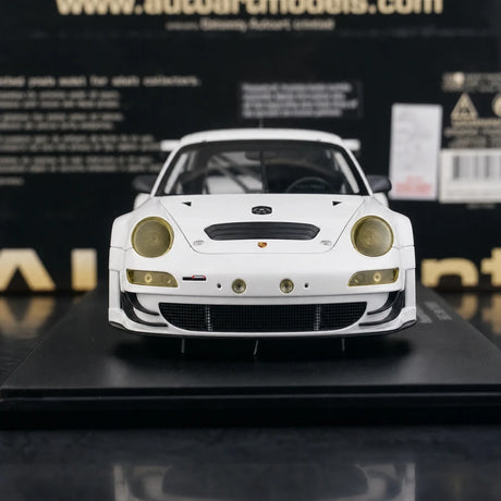 [AutoArt] 1:18 Porsche 2011 911 997 GT3 RSR Modello bianco di auto in metallo pressofuso