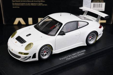 [AutoArt] 1:18 Porsche 2011 911 997 GT3 RSR Modello bianco di auto in metallo pressofuso