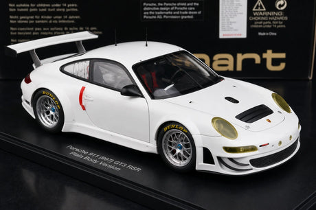 [AutoArt] 1:18 Porsche 2011 911 997 GT3 RSR Modello bianco di auto in metallo pressofuso