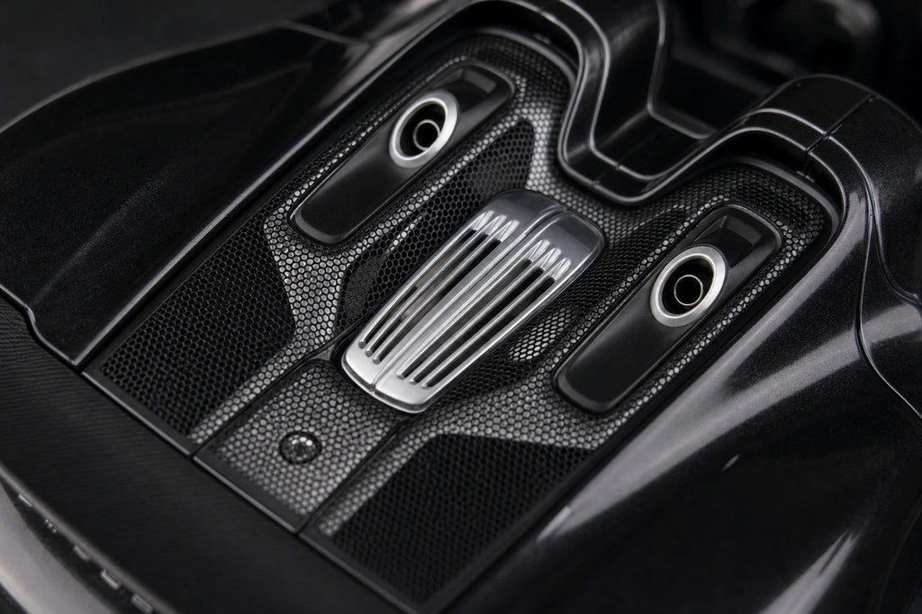 [AutoArt] 1:18 Porsche 2013 918 Spyder Modellismo nero di auto in metallo pressofuso