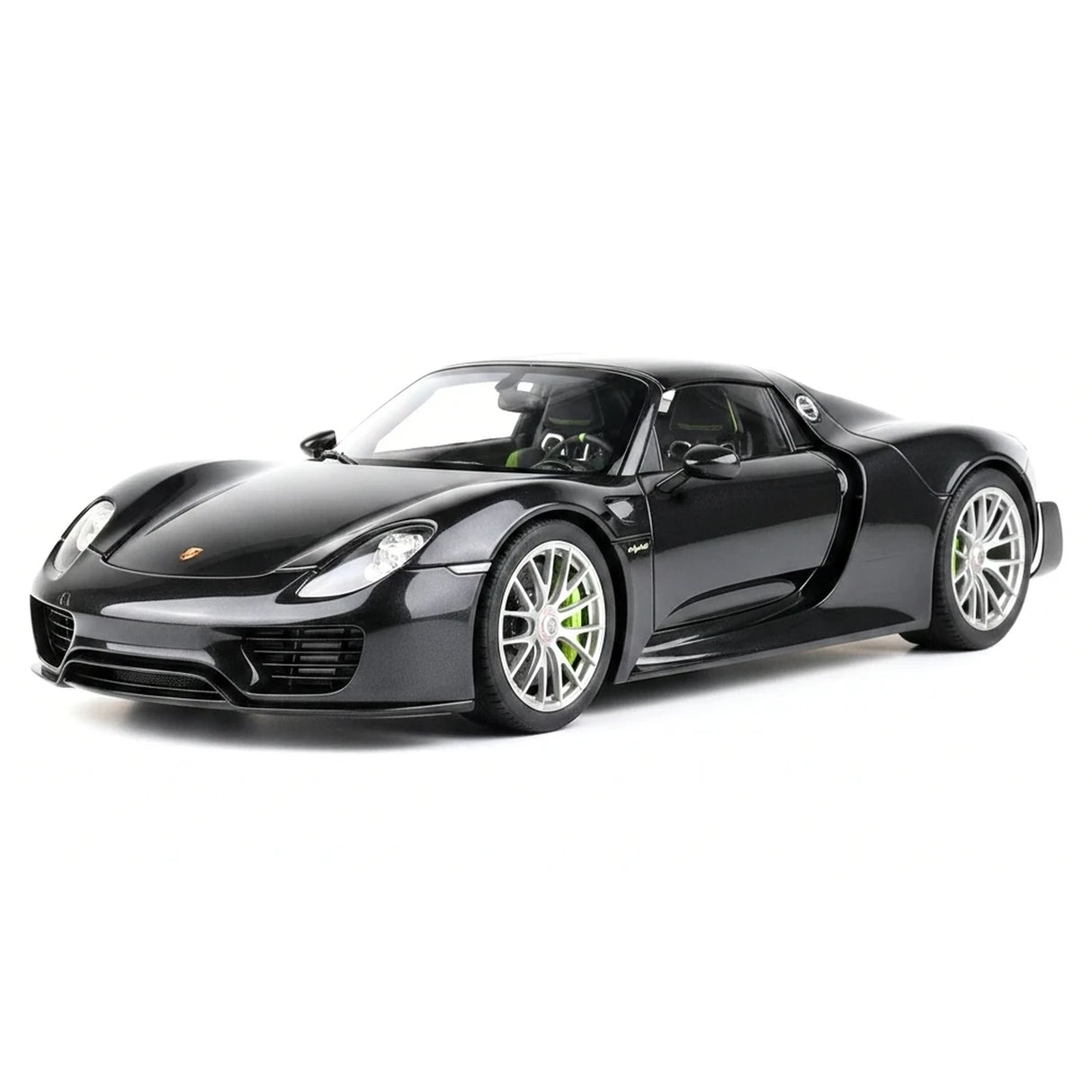 [AutoArt] 1:18 Porsche 2013 918 Spyder Modellismo nero di auto in metallo pressofuso