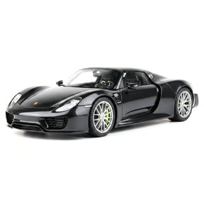 [AutoArt] 1:18 Porsche 2013 918 Spyder Modellismo nero di auto in metallo pressofuso