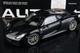 [AutoArt] 1:18 Porsche 2013 918 Spyder Modellismo nero di auto in metallo pressofuso