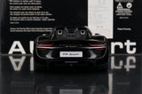 [AutoArt] 1:18 Porsche 2013 918 Spyder Modellismo nero di auto in metallo pressofuso