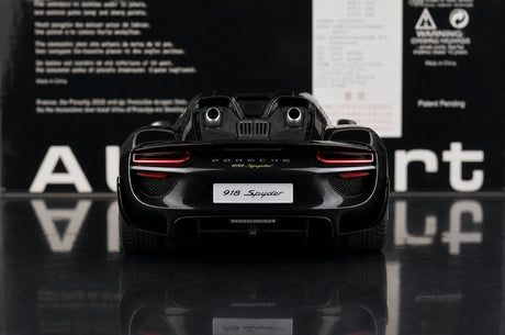 [AutoArt] 1:18 Porsche 2013 918 Spyder Modellismo nero di auto in metallo pressofuso